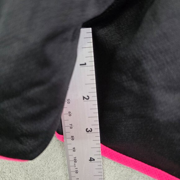 Womens Adidas Black & Pink Climalite Running Shorts Polyester 3" Inseam Size S - Picture 8 of 10